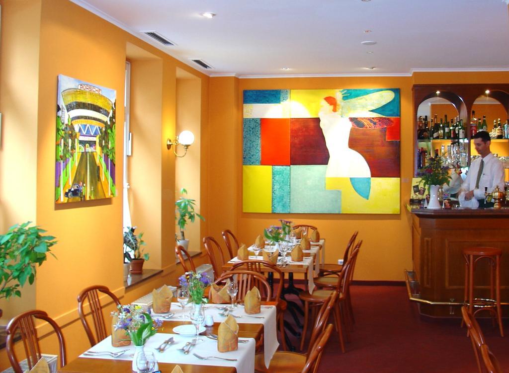 Galerie Hotel Leipziger Hof Étterem fotó